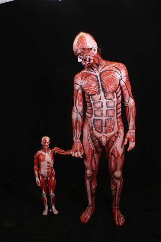Anatomie Bodypainting 2013 - Yoni Academy